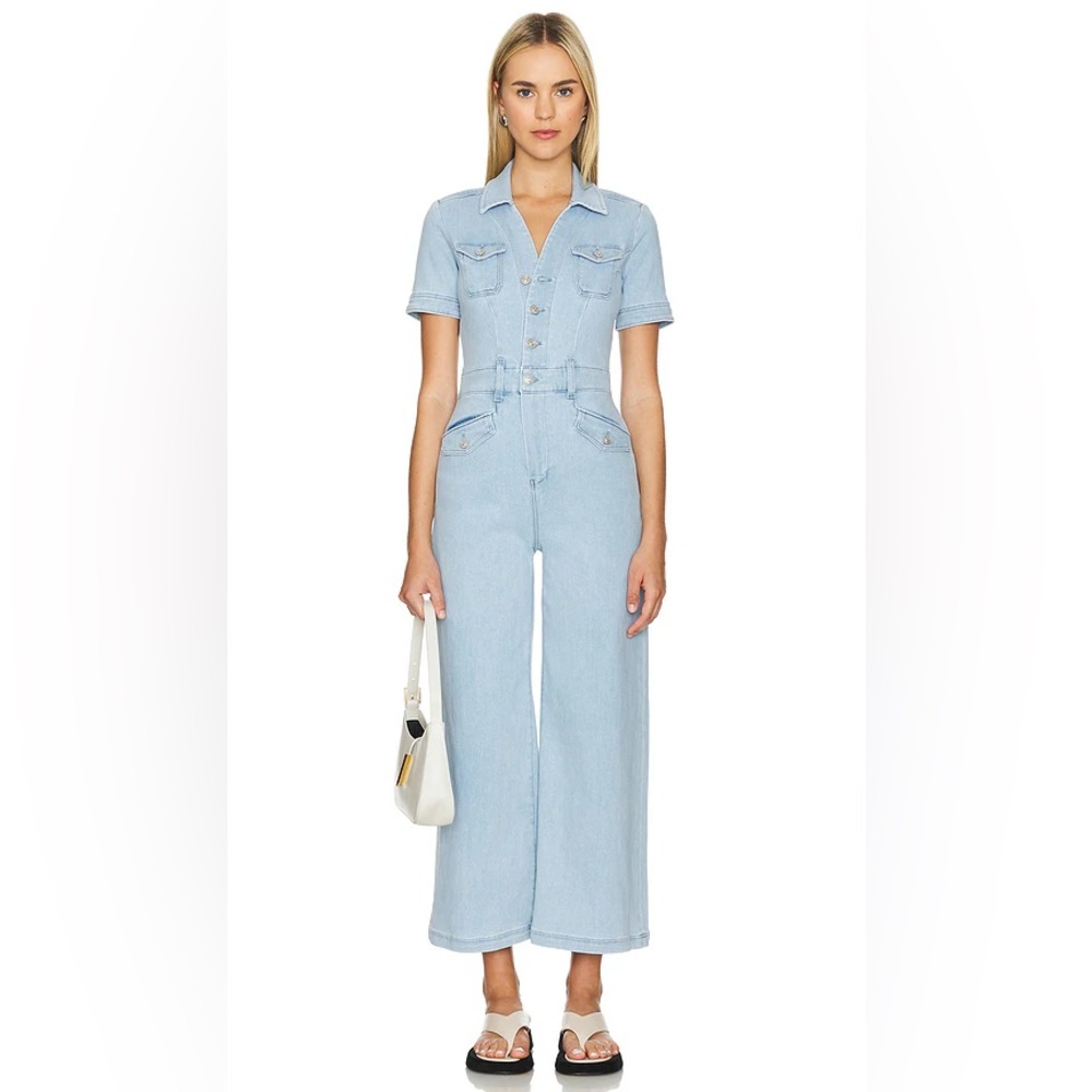 PAIGE Harper Ankle Jumpsuit in Kokomo